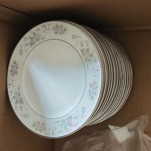 Carlton Japan corsage 481 bread plates
